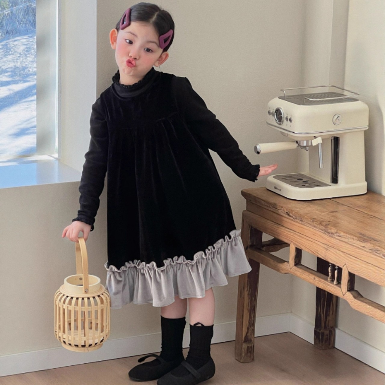 春レースデザインインナートップス