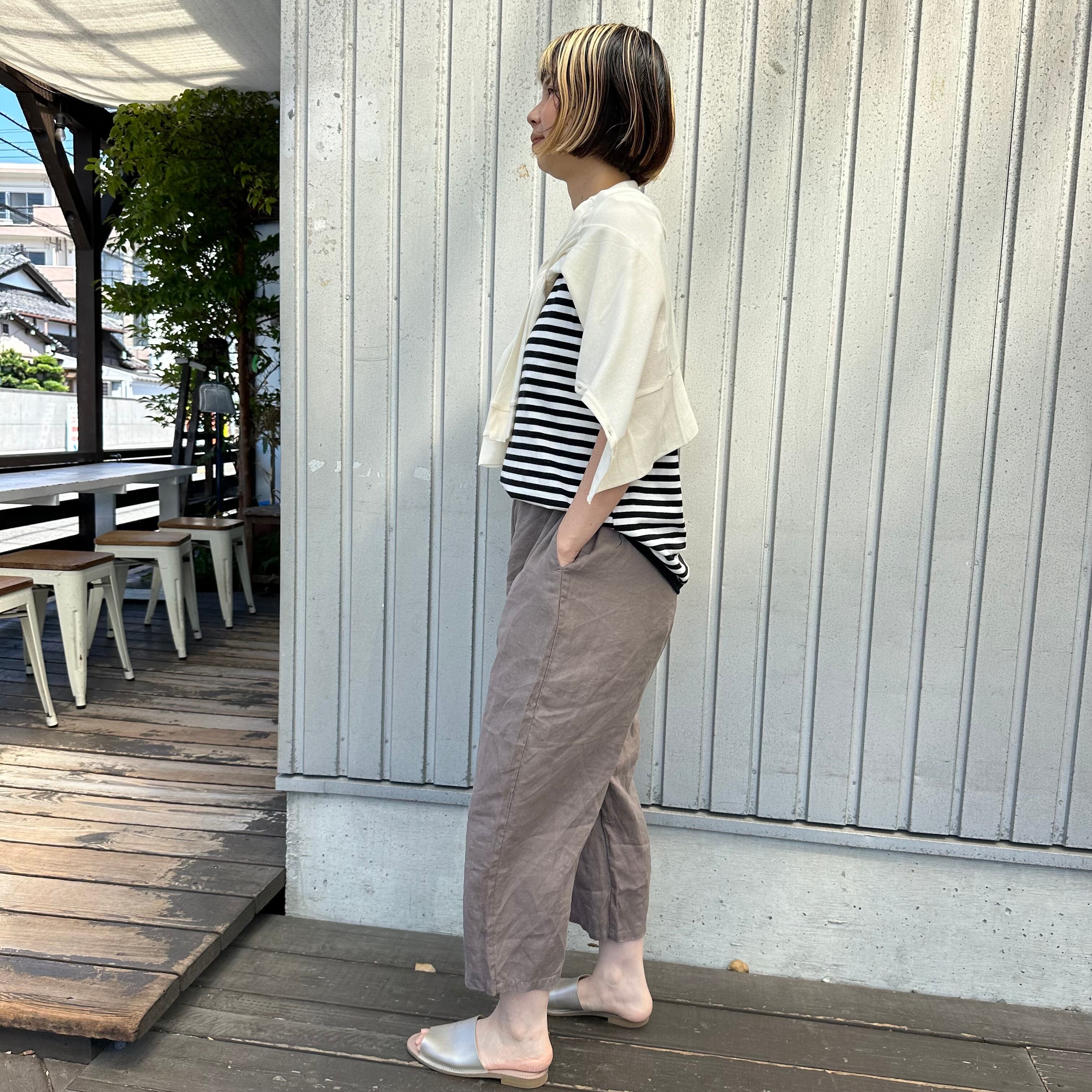 新品！NARU 40フレンチリネンエッグパンツ 40フレンチリネンエッグパンツ/NARU'定番/662853 | WACKY
