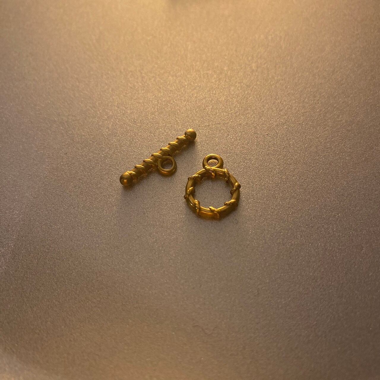 ロープマンテル(留め具)⁑ゴールド⁑