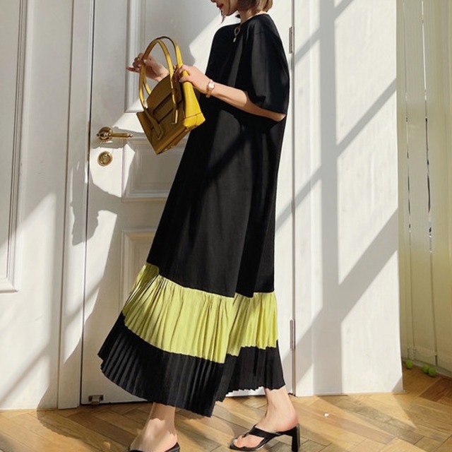 Stitch T-shirt dress　　　2-404