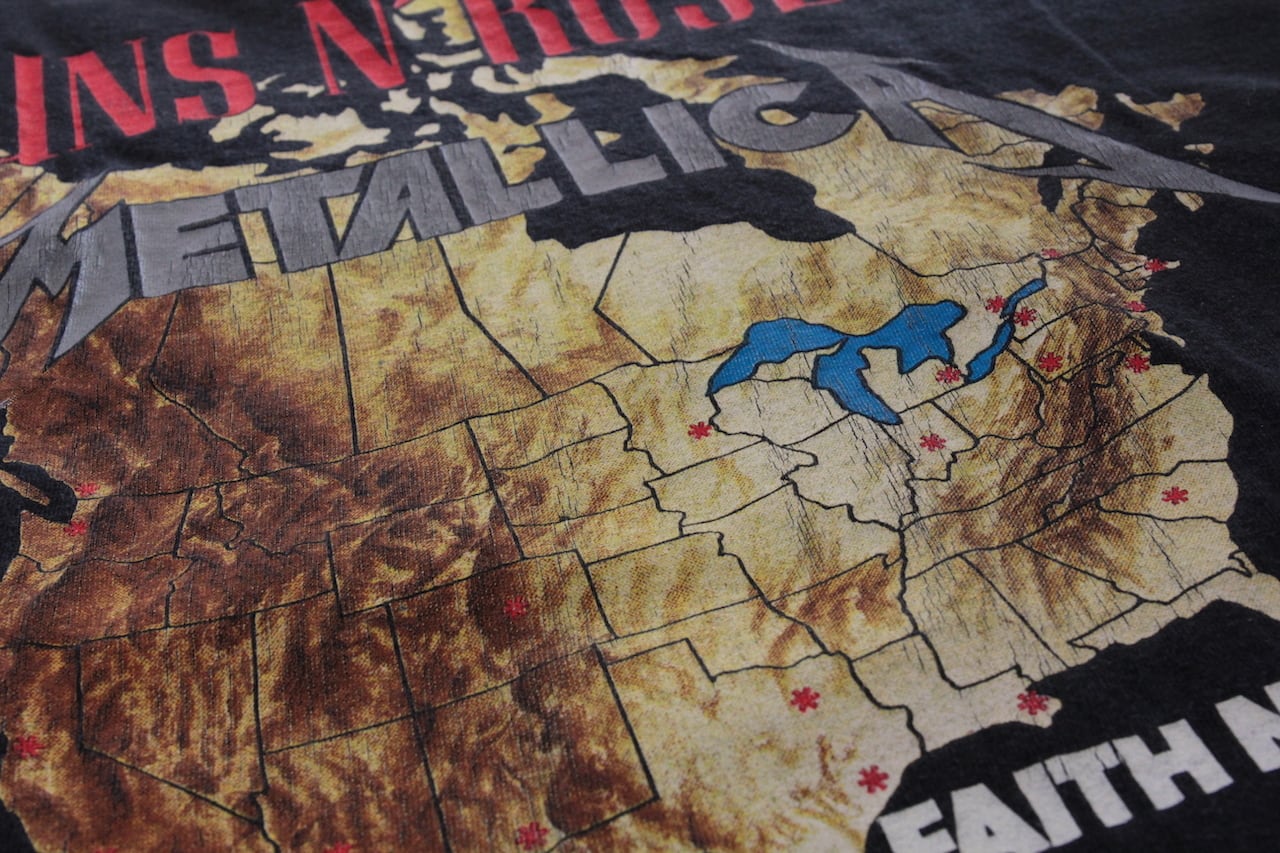 METALLICA×GUNS N'ROSES Tour T-shirt | RM ism FUKUOKA