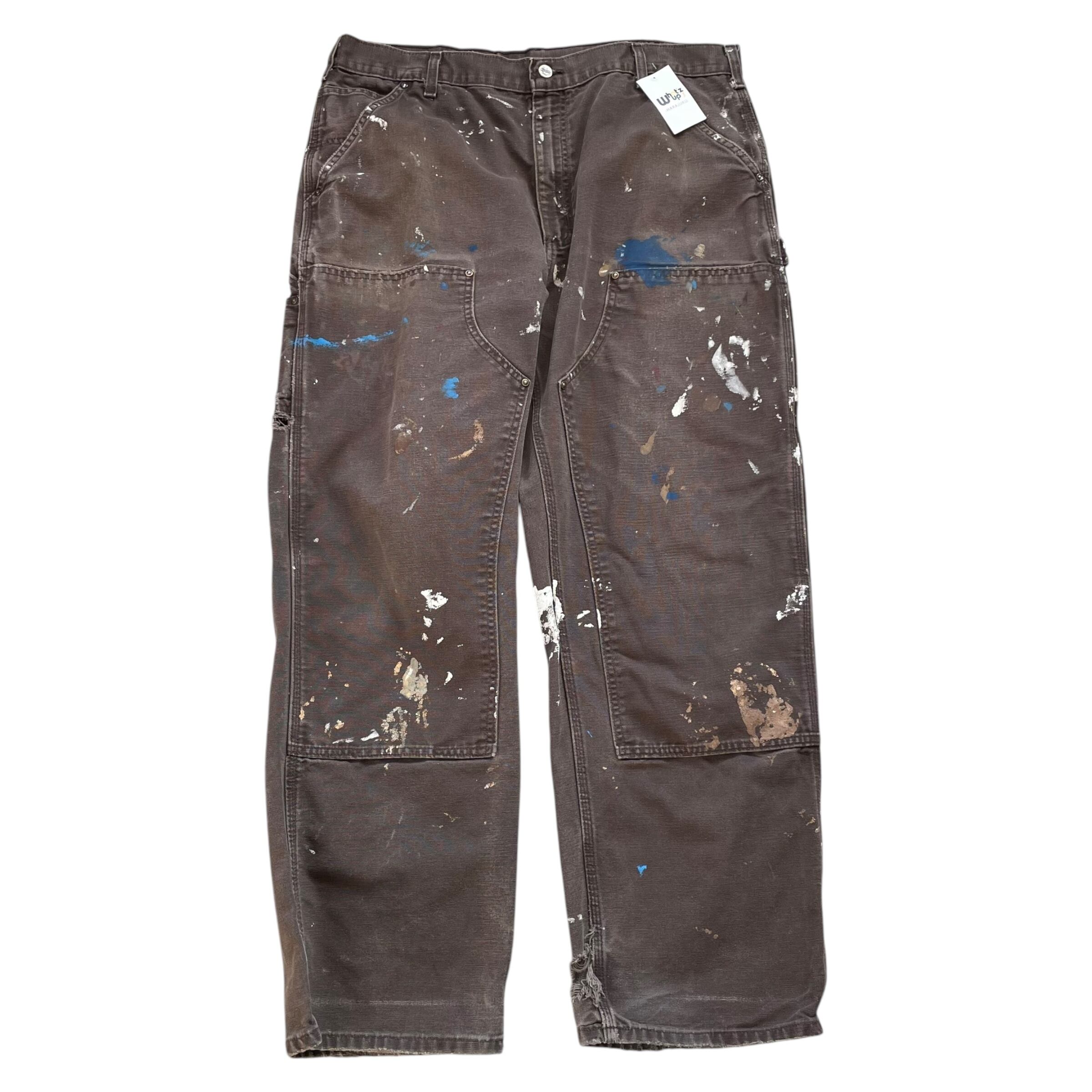2005s Carhartt "Penki" double knee pants "Brown"