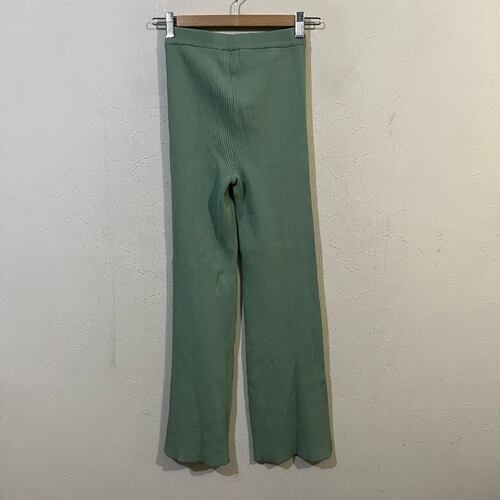 soduk スドーク color stitch slit knit trousers ニット soduk スドーク color stitch slit knit trousers ニット