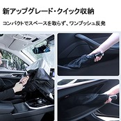 2023年 Rifoda トヨタ ヴェルファイア アルファード 40系 サンシェード傘 フロントガラス用 ALPHARD VELLFIRE 40 2023年6月-現行 専用 360°回転可能 シャフト 折りたたみ式 フロントガラス サンシェード 車種専用 シェード 日よけ UVカット カスタムパーツ インテリア 取付簡単 内装パーツ