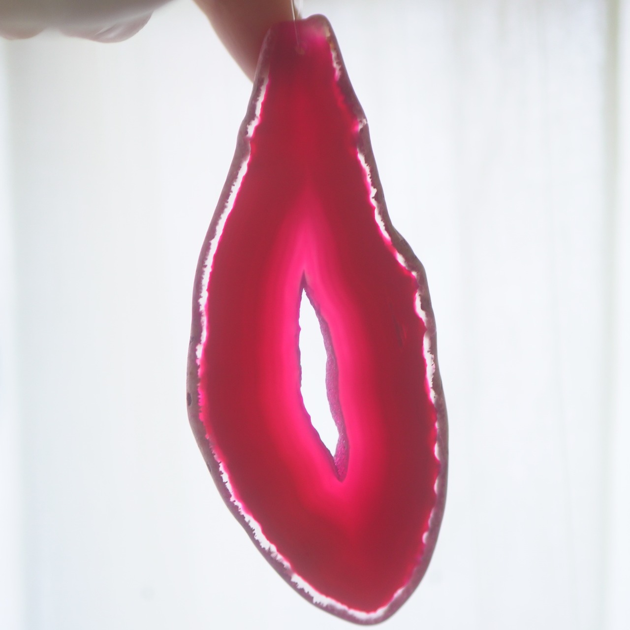 Night Rainbow 04 - アゲートヒーリングチャイム / Agate Sun Catcher Wind Chime 388