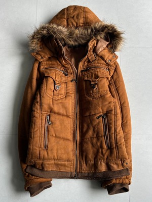 "in the attic" Fur Gimmick Jacket