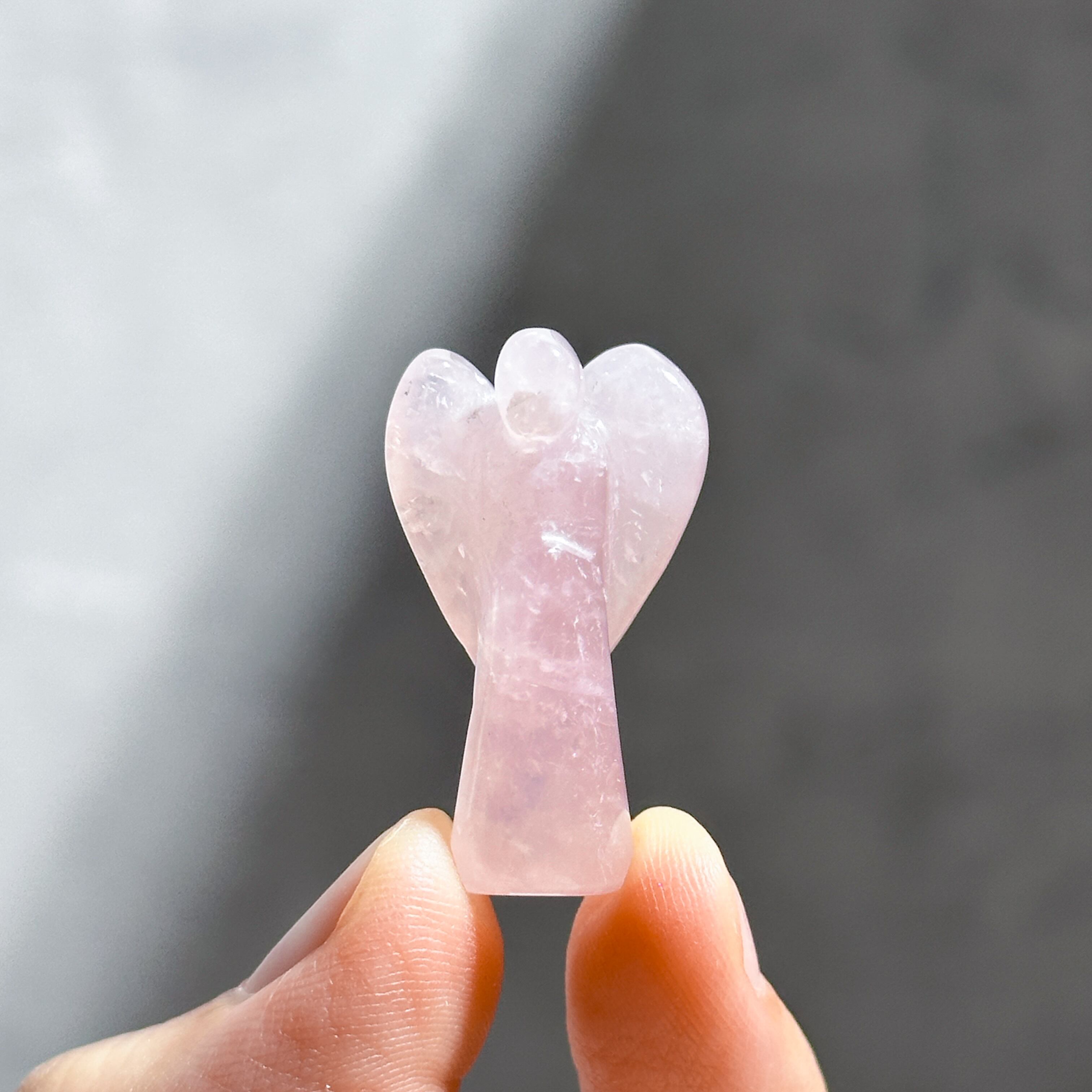 ローズクォーツ ミニミニエンジェル 61◇Rose Quartz Angel ◇天然石・鉱物・パワーストーン