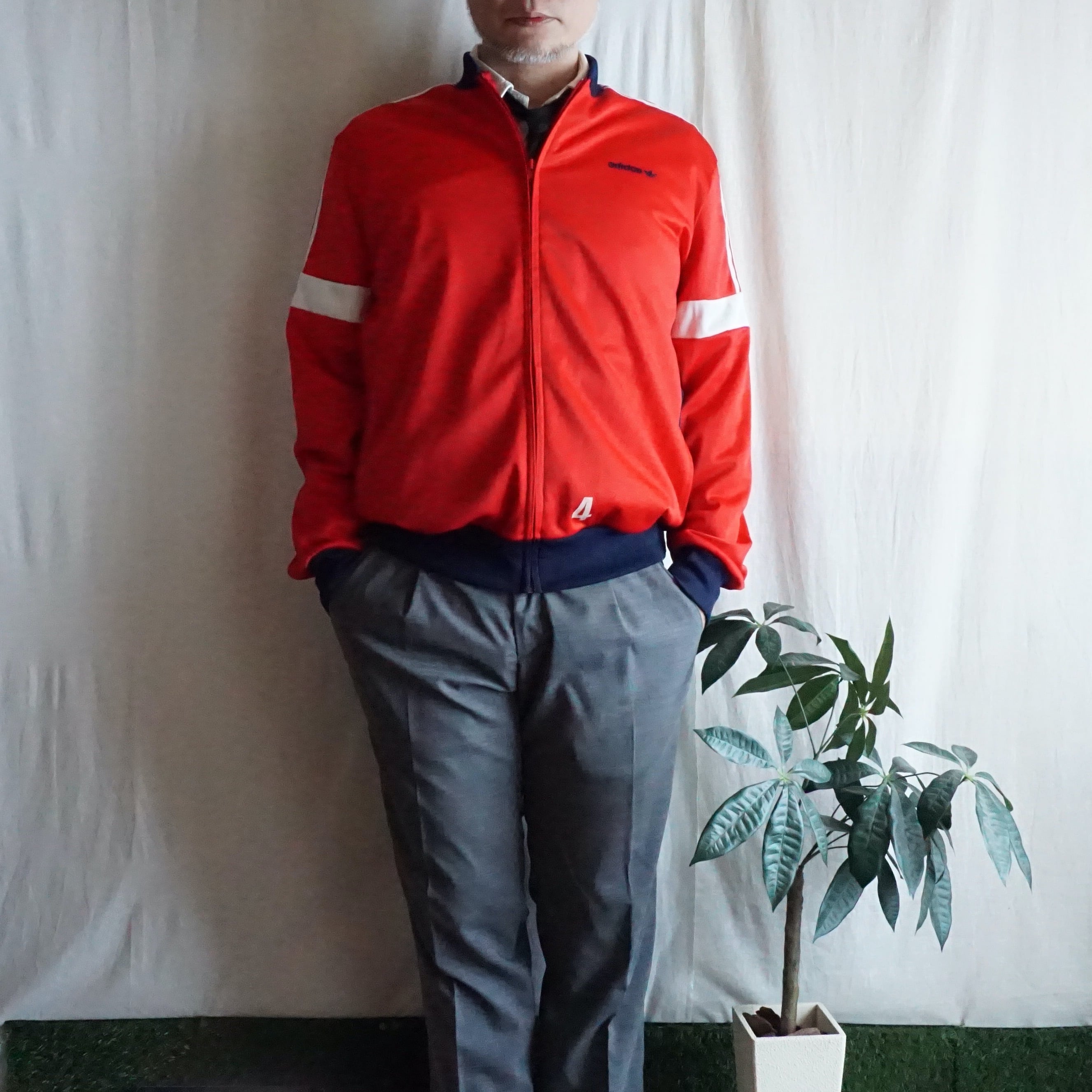 adidas フランス製トラックジャケット 80's France [C2616] | 古着屋