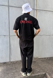 Good Green Day POLO SHIRTS BLACK