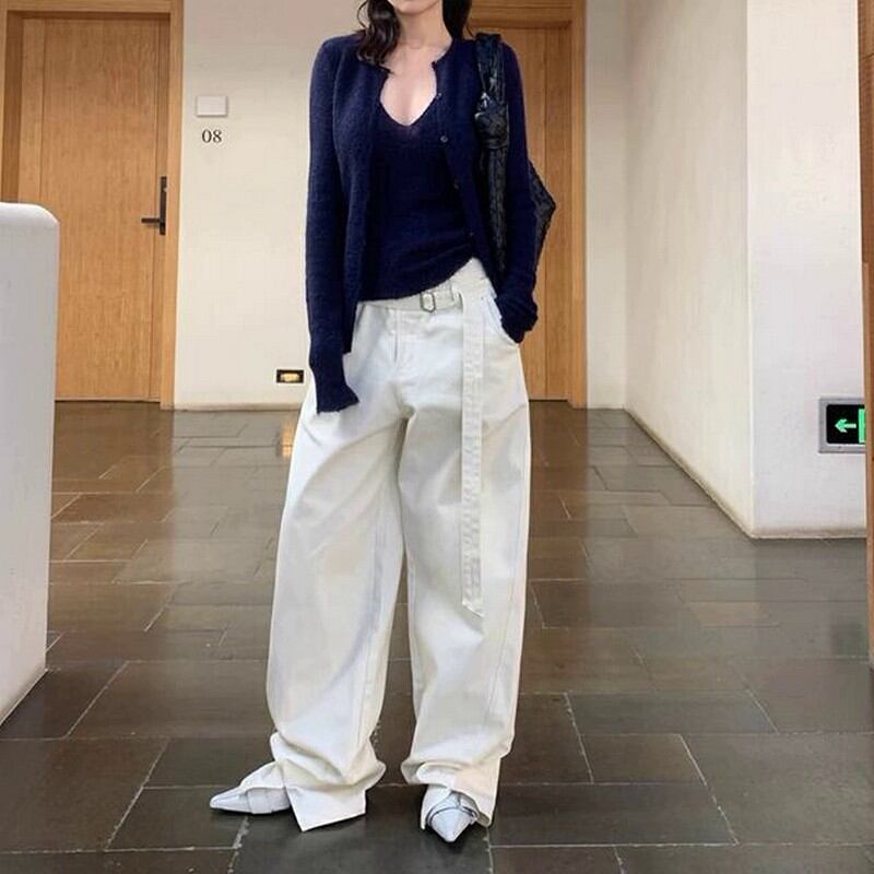 harem high waist casual wide leg pants W00116