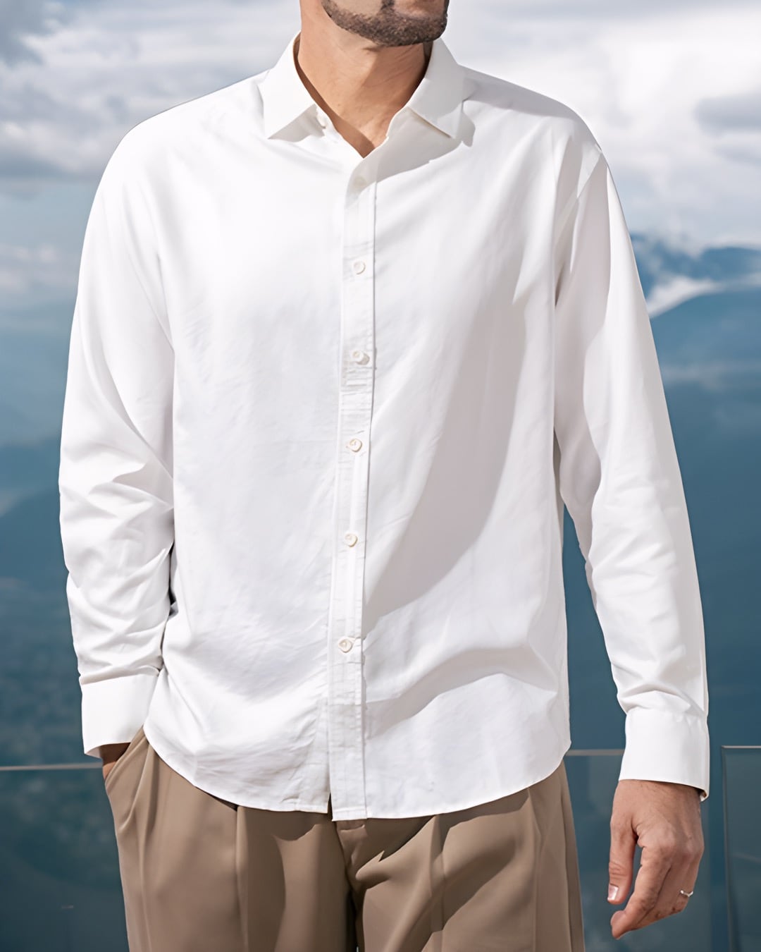 ビジネス レギュラーカラーシャツ 3色 E0075