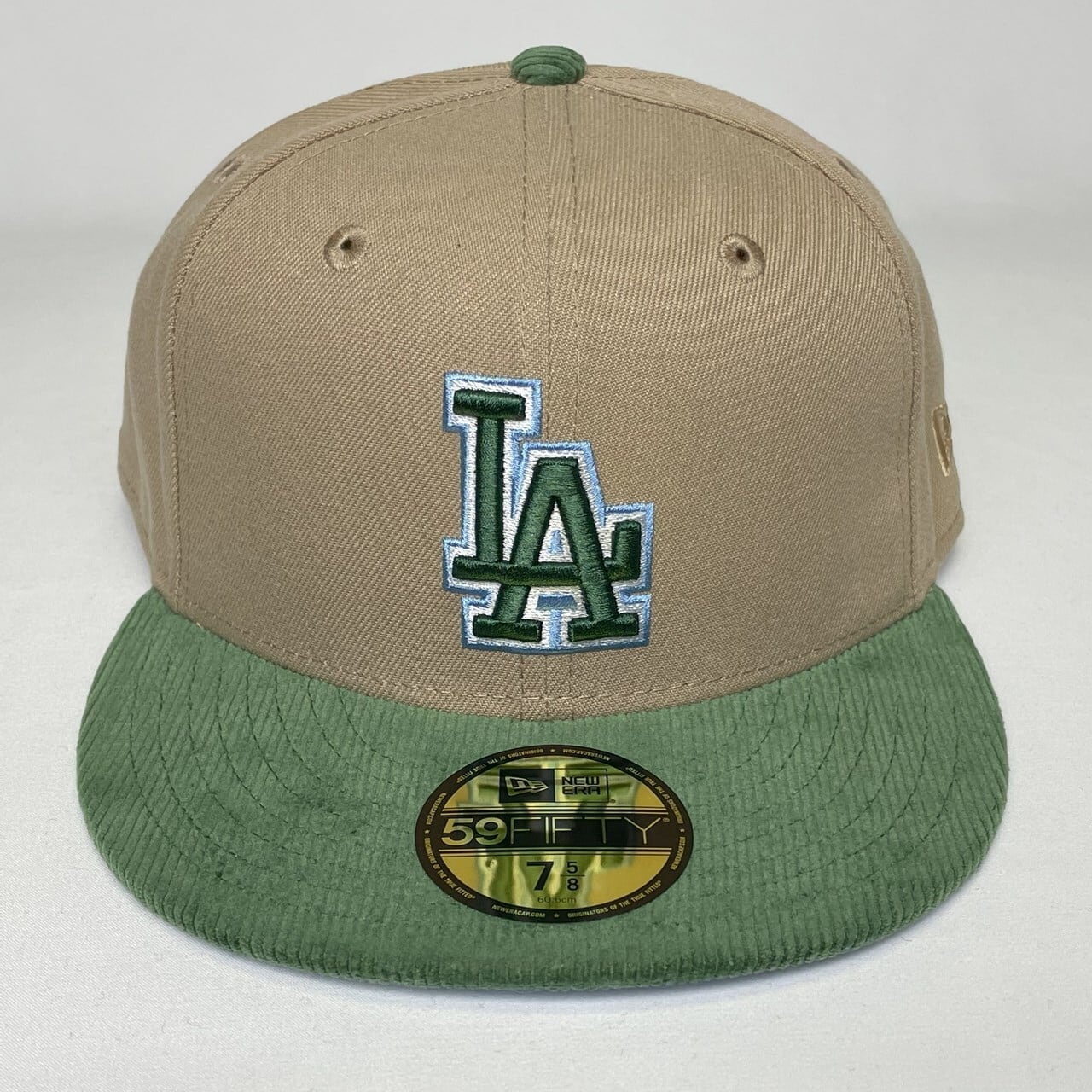 NEW ERA 59FIFTY / LA ロサンゼルス・ドジャース(ベージュ x NEW ERA 59FIFTY / LA ロサンゼルス・ドジャース(ベージュ x