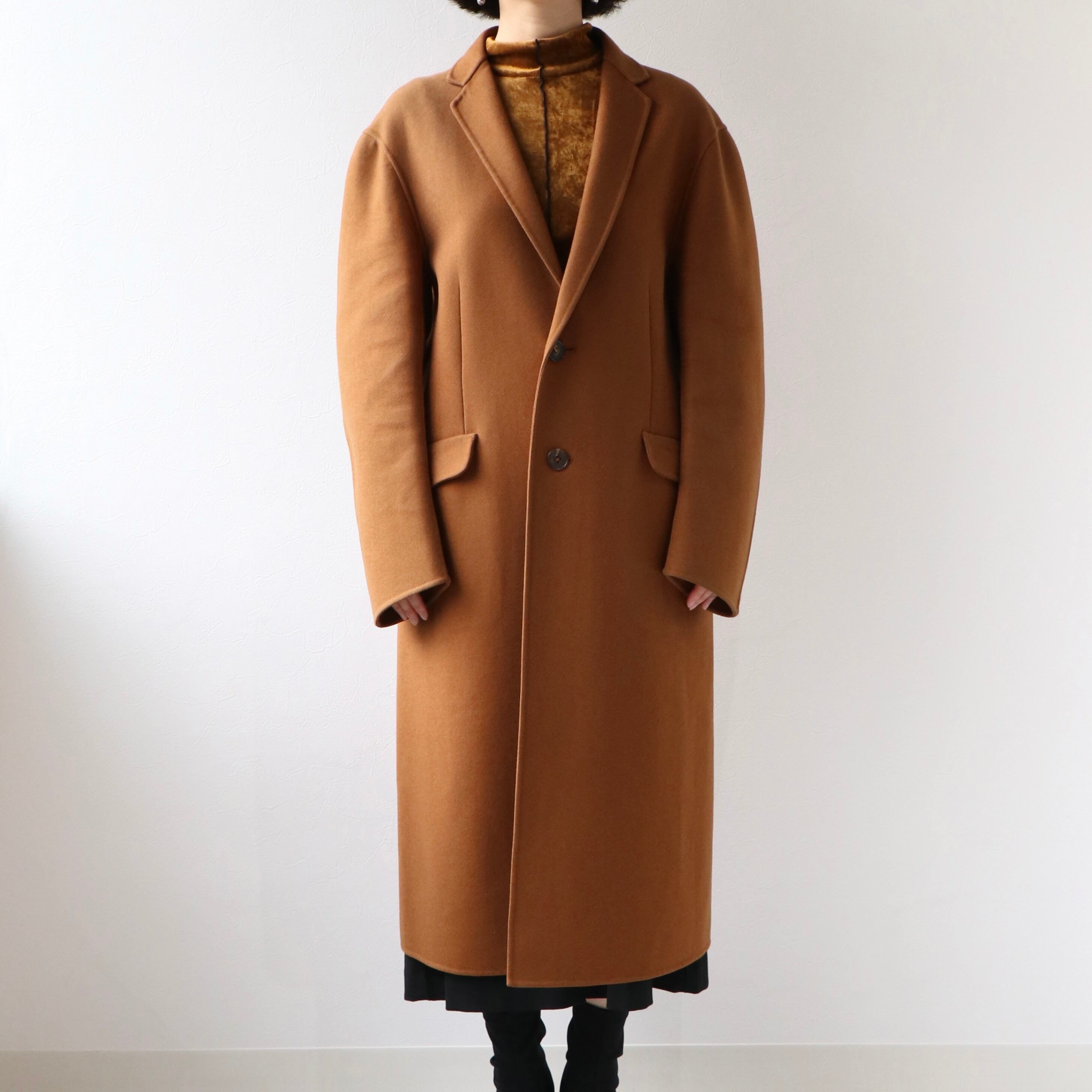 BLAMINK チェスターコート BLAMINK チェスター ロングコート ブラウン ブラミンク | 2122TOKYO