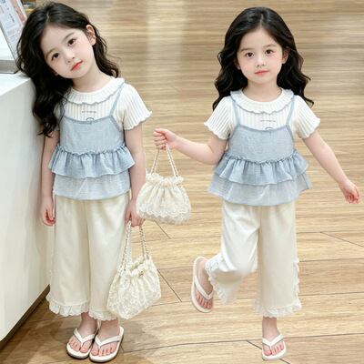❤︎お取り寄せ商品❤︎ [90-140] ビスチェTシャツセット 26ss204