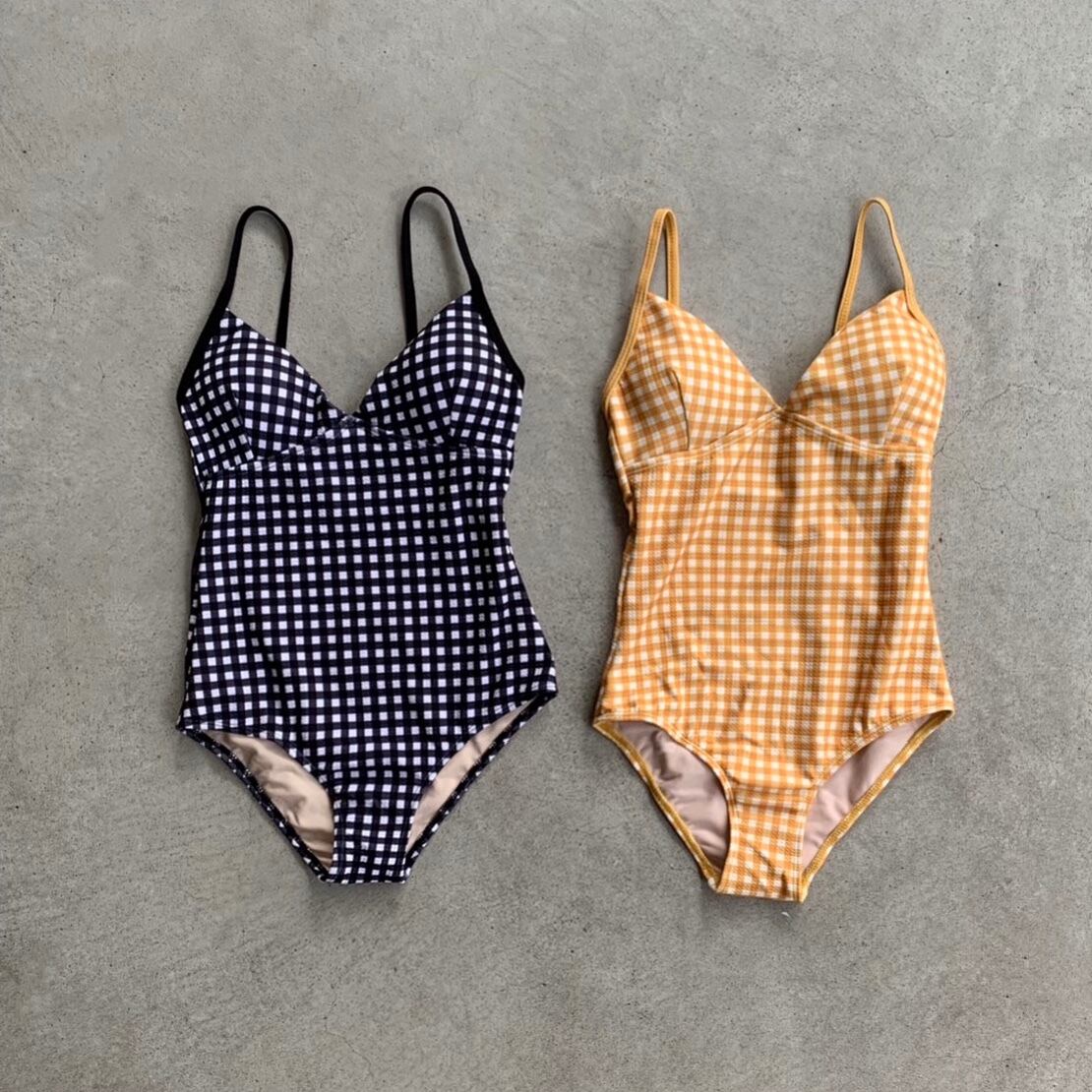 gingham check swimwear / ギンガムチェック スイムウェア gingham check swimwear / ギンガムチェック スイムウェア