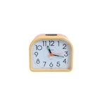 Pink and cream analog clock