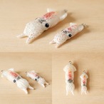 和紙小物/アクセサリー『海の宝石 ホタルイカ（蓄光）』