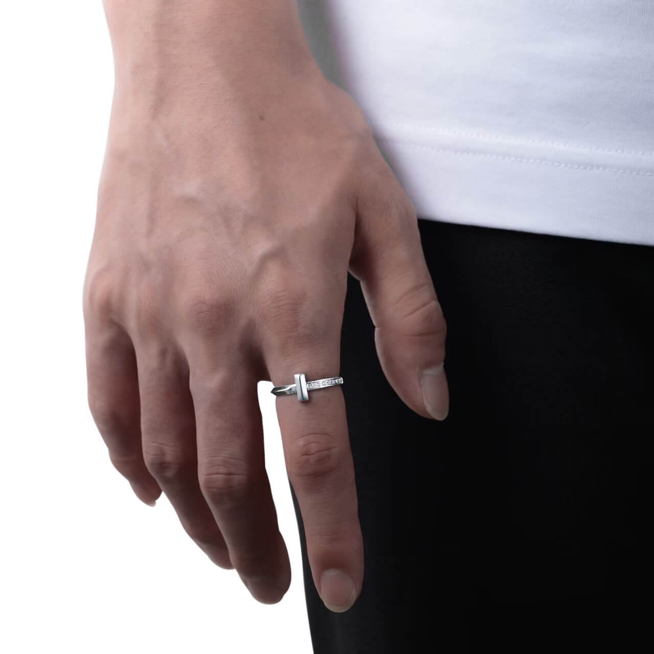 316L zirconia cross ring 2 VR9-73 | VERIELA