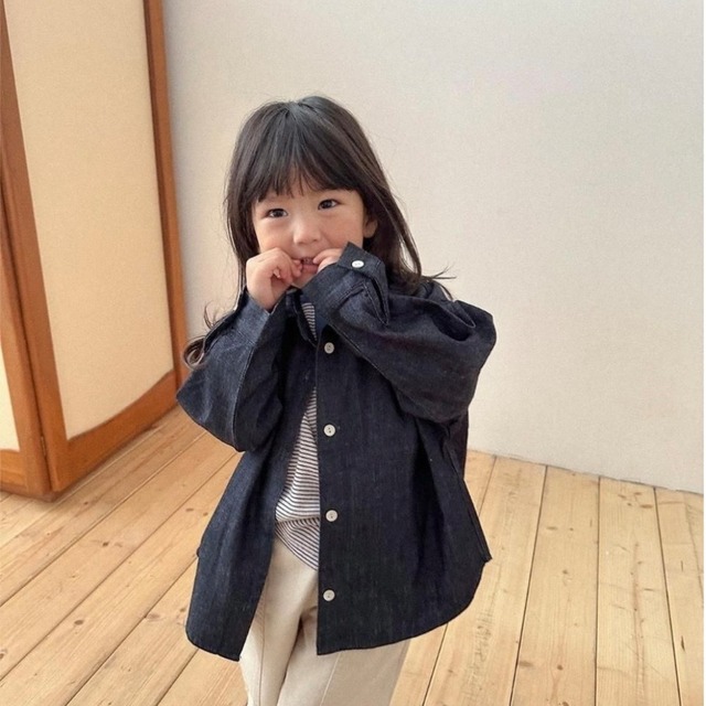 〚予約〛Denim shirt <kids>