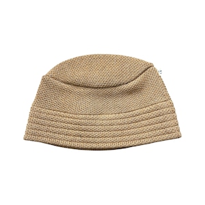 NOROLL / WASHI KNIT BUCKET HAT BEIGE