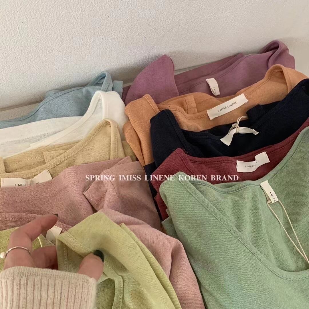 Uネックカットソー　AJ2205-627