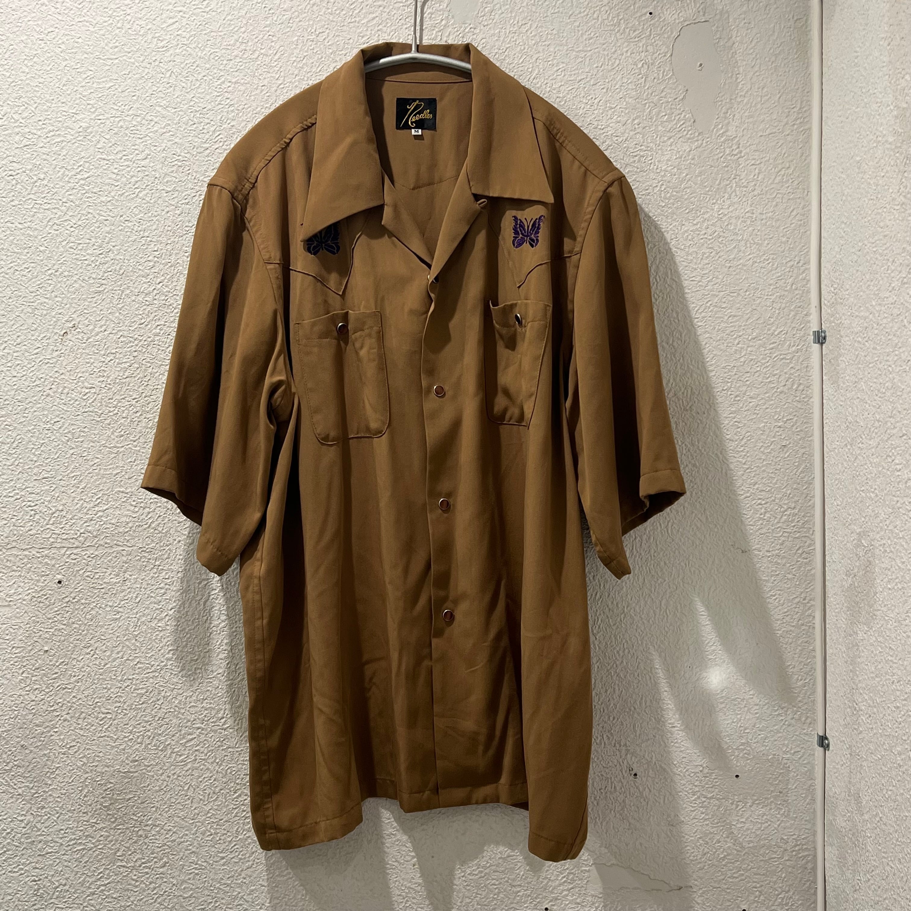 【ほぼ新品】NEEDLES 19ss カウボーイシャツ ニードルズ ブラウン