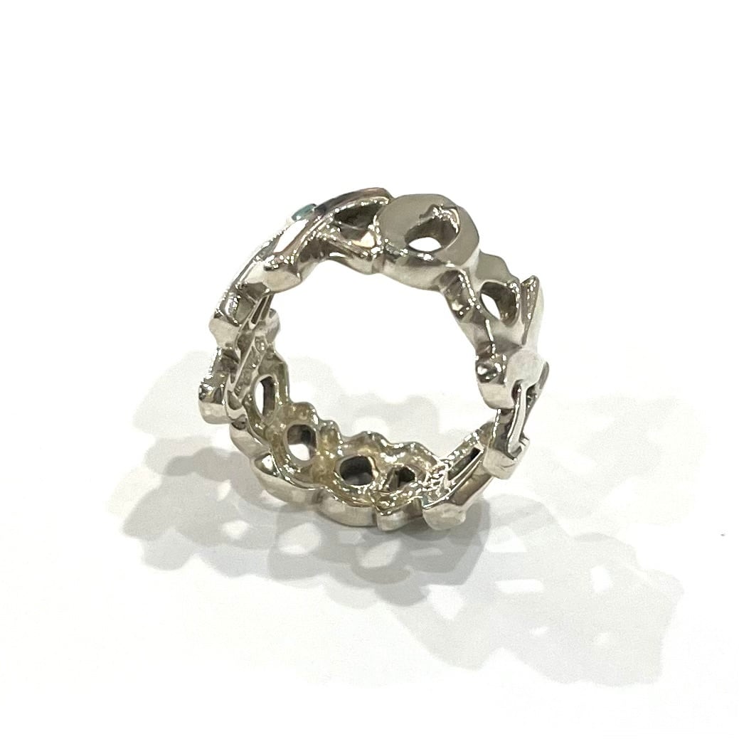 TIFFANY&CO.】【10号】2387ラブキスリング／スターリングシルバー