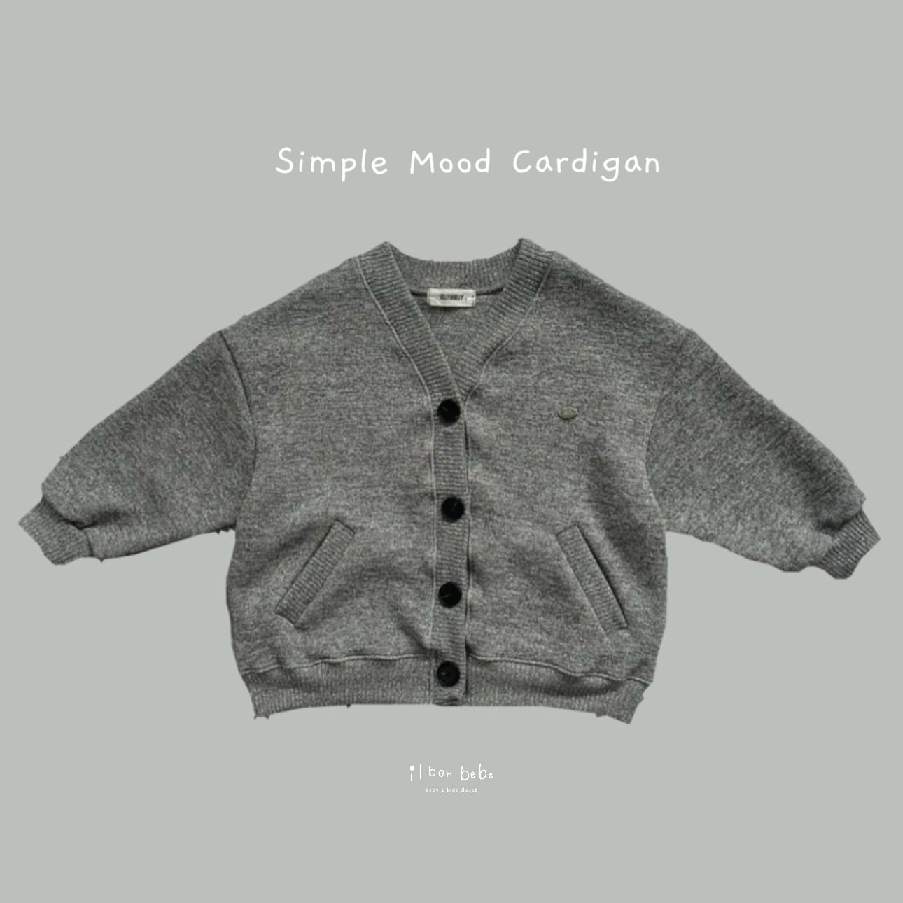【即納】Simple Mood Cardigan