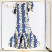 フラダンス 衣装 ワンピース ドレス Royal Creations フラダンス 衣装 ワンピース ドレス Royal Creations ネイビー系 ハワイ製 ハイビスカス柄 フリル パフスリーブ かわいい 華やか 鮮やか 明るい 紺 白 ダンス衣装 レディース ハワイアン アロハ ハワイアンプリント ダンス レッスン 練習系 ハワイ製 ハイビスカス柄 フリル パフスリーブ かわいい 華やか 鮮やか 明るい 紺 白 ダンス衣装 レディース ハワイアン アロハ ハワイアンプリント ダンス レッスン 練習