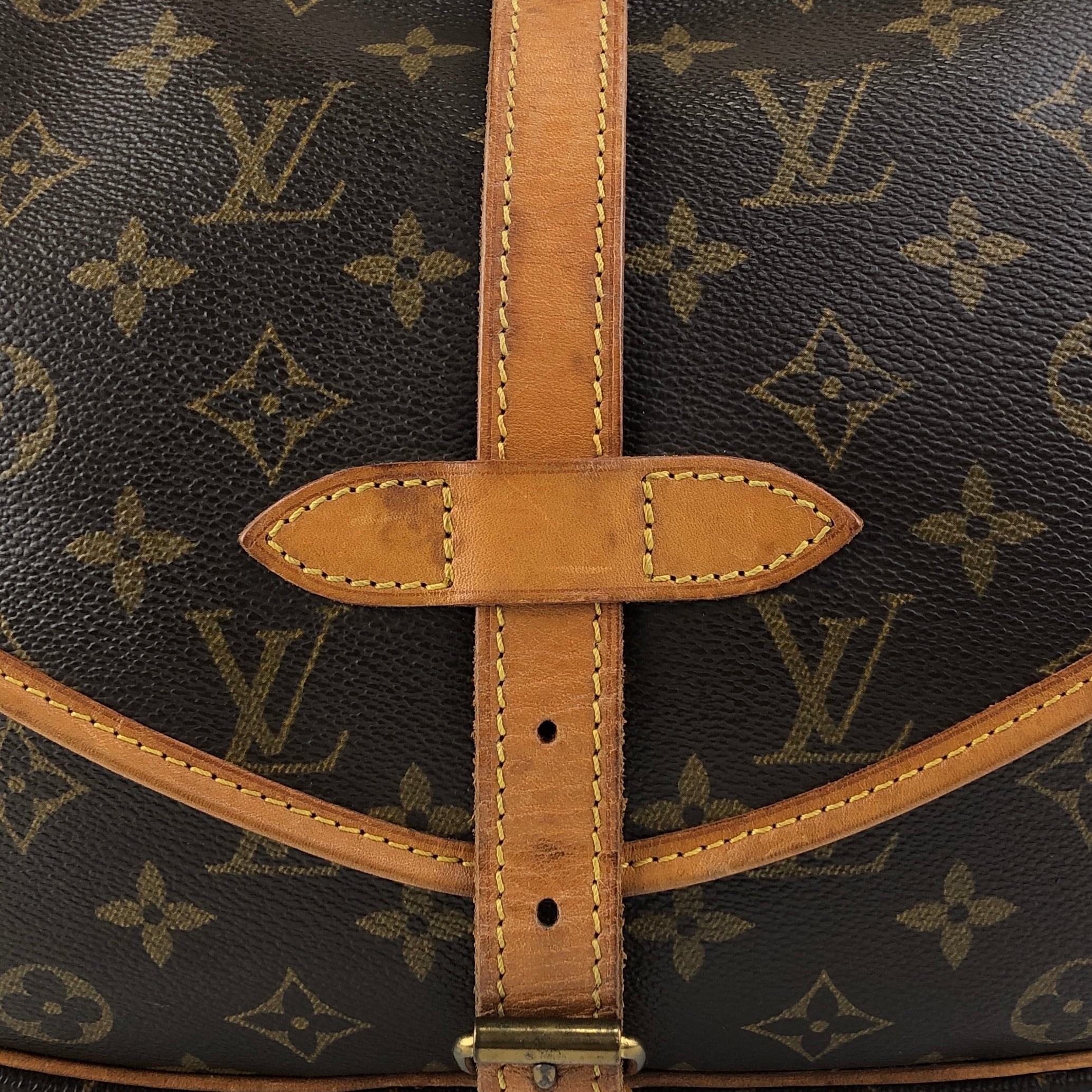 LOUIS VUITTON ルイヴィトン モノグラム ショルダーバッグ ブラウン