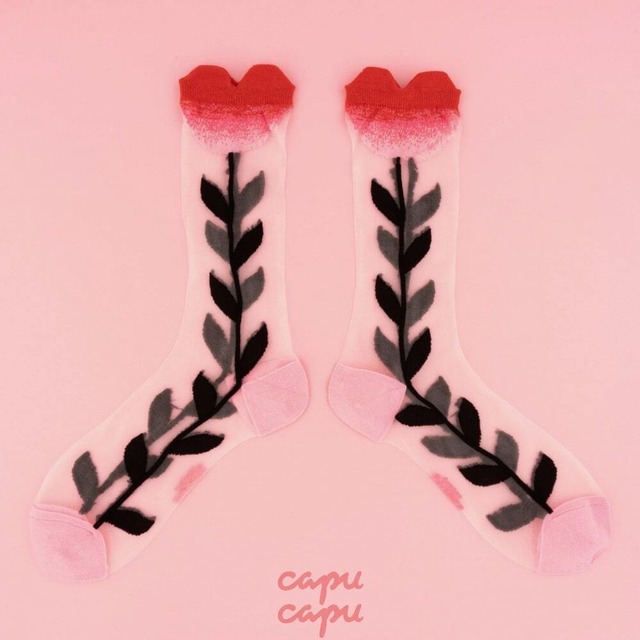 «sold out» Coucou Suzette Lotus Sheer Socks
