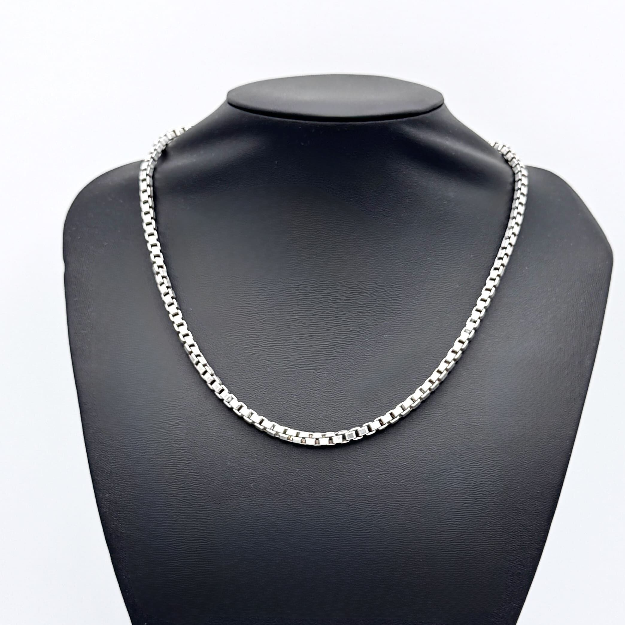 TIFFANY & Co. ティファニー ベネチアン ネックレス SV925 46cm 38.1g