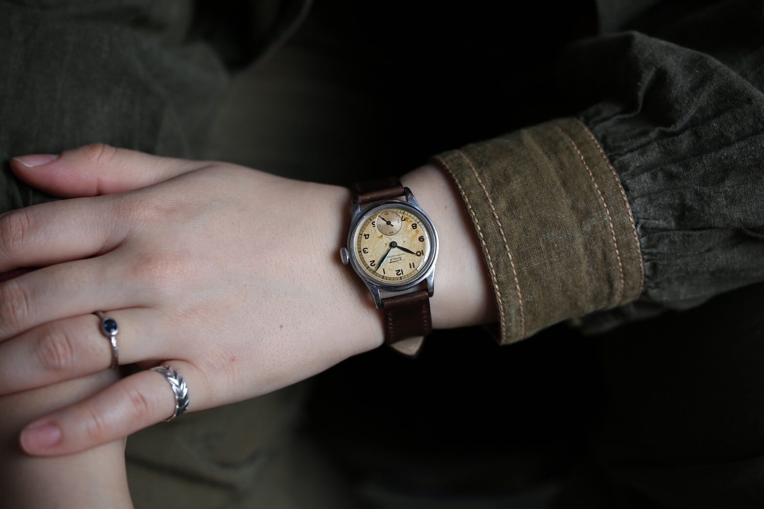 TISSOT】1941年代製 ティソ 『アンチマグネティーク』 ブルースチール