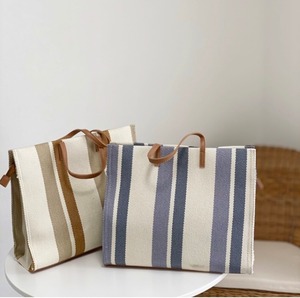 【3color】ストライプ2wayバッグ