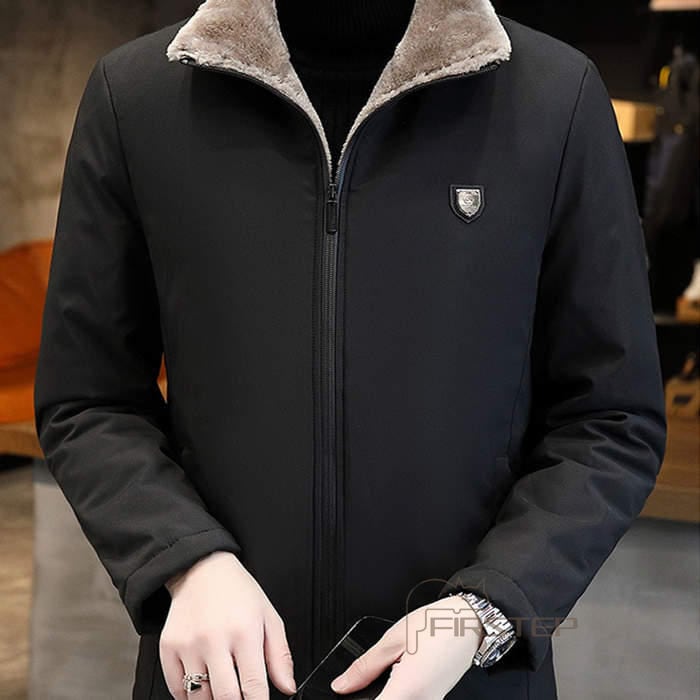 中綿ジャケット 裏ボア ジャケット メンズ 2色 長袖 裏起毛 おしゃれ