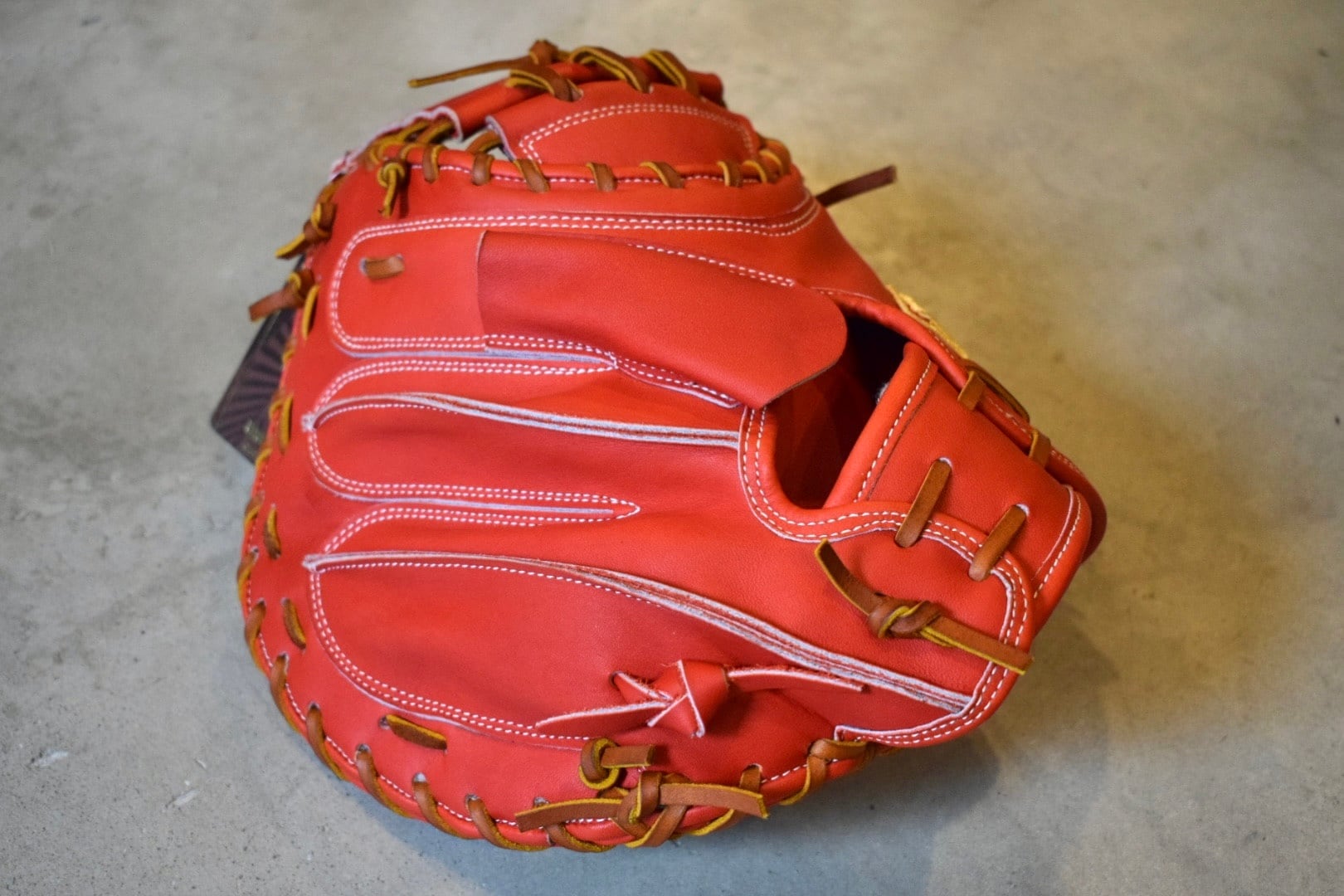 ウィルソン硬式用キャッチャーミット型付け済み即使用可能