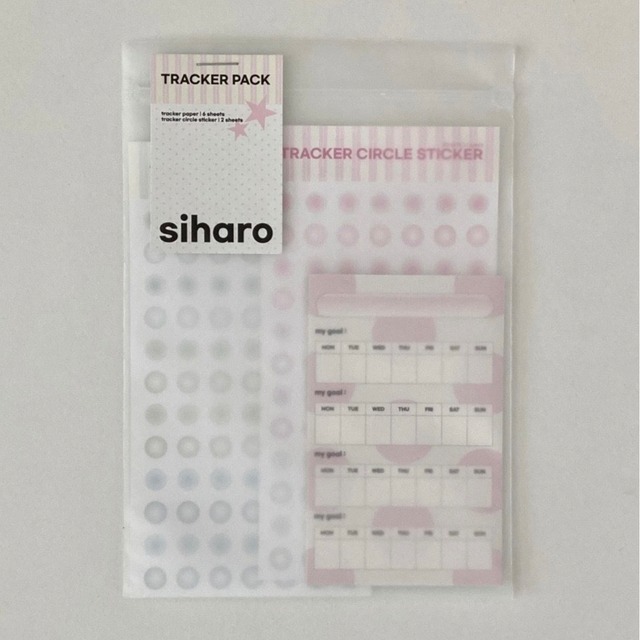 siharo〔B5ノートパッド stripe message〕