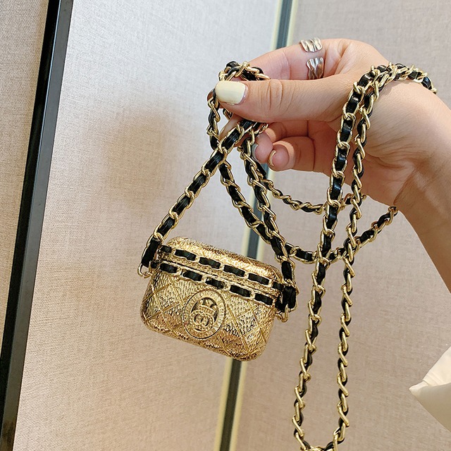 レディースサマーミニ 夏物 メッセンジャーバッグ 財布 パスケース 手作りハンドバック45999903311