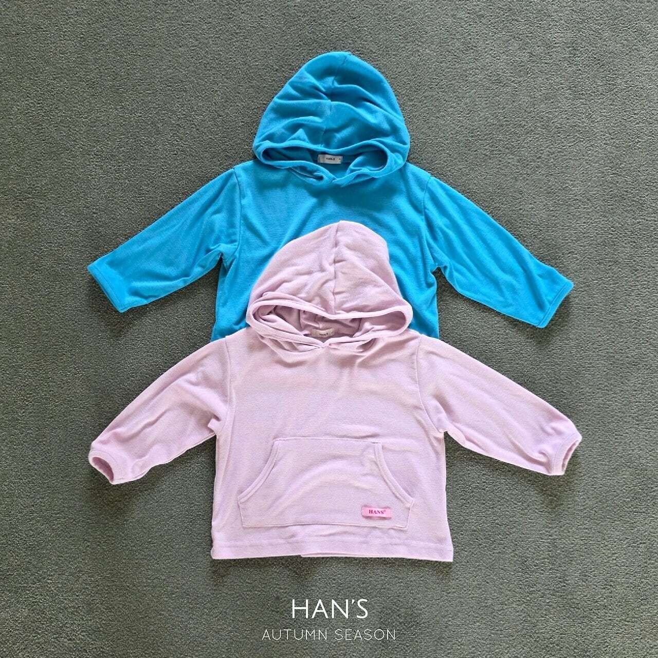 【取寄/韓国直送】Hans ジェニーフードTシャツ｜秋服｜韓国子供服｜26/AT
