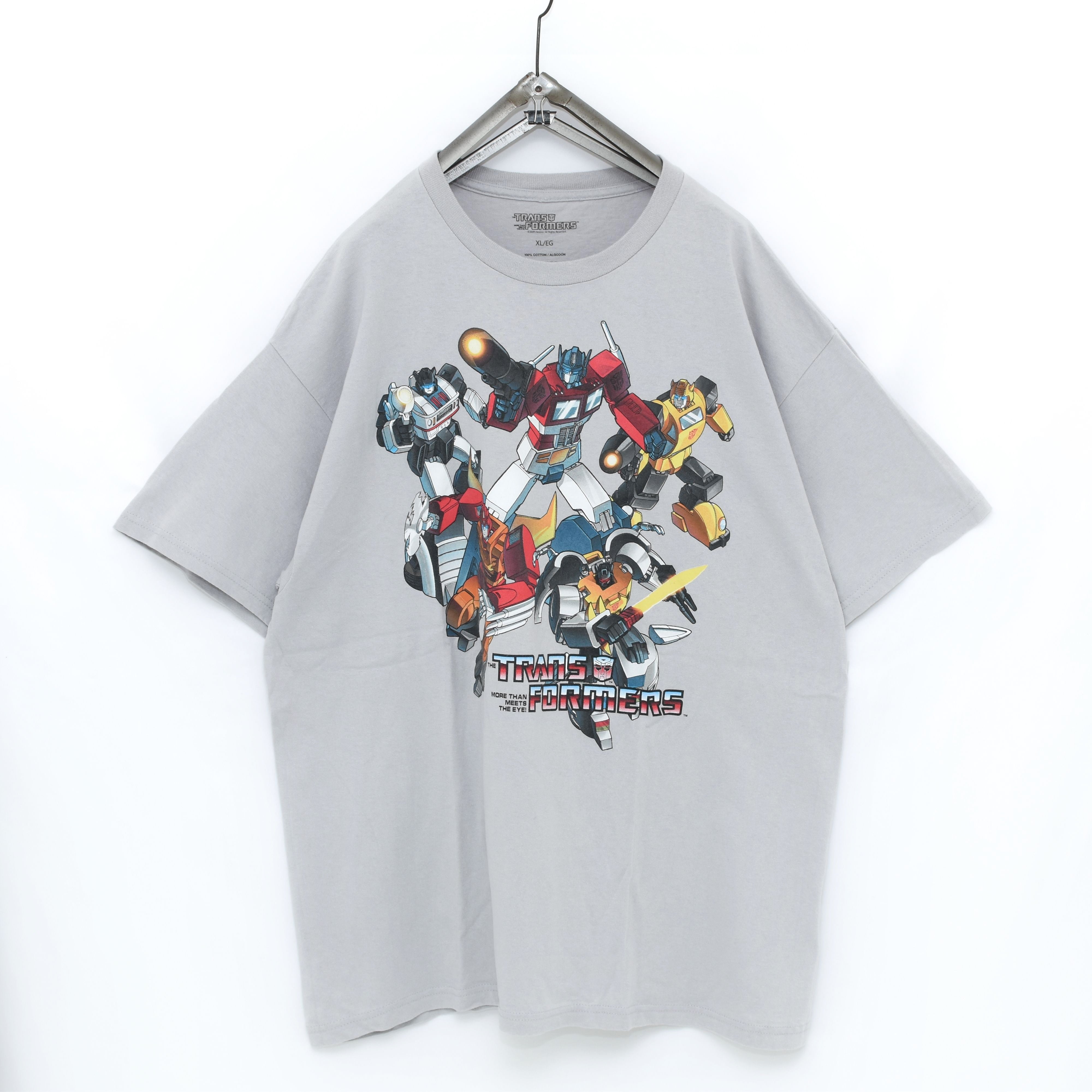 希少 00s TRANS FORMERS トランスフォーマー リンガー Tシャツ-