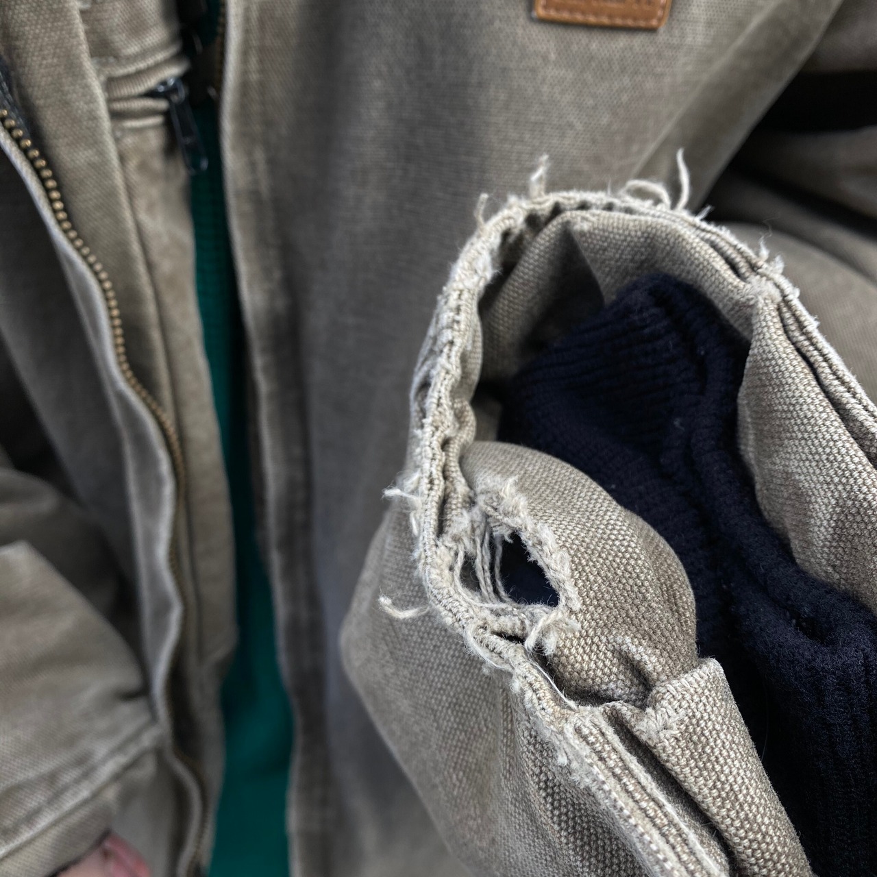 Carhartt カーハート フード付き デトロイトジャケット メンズXL 古着 