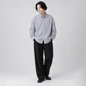 ミニチェック オーバーシャツ R3017