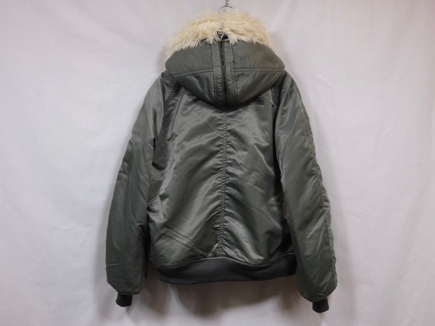LENO “ UNISEX N-2B JACKET “ SAGE GREEN | Lapel online store LENO “ UNISEX N-2B JACKET “ SAGE GREEN | Lapel online store