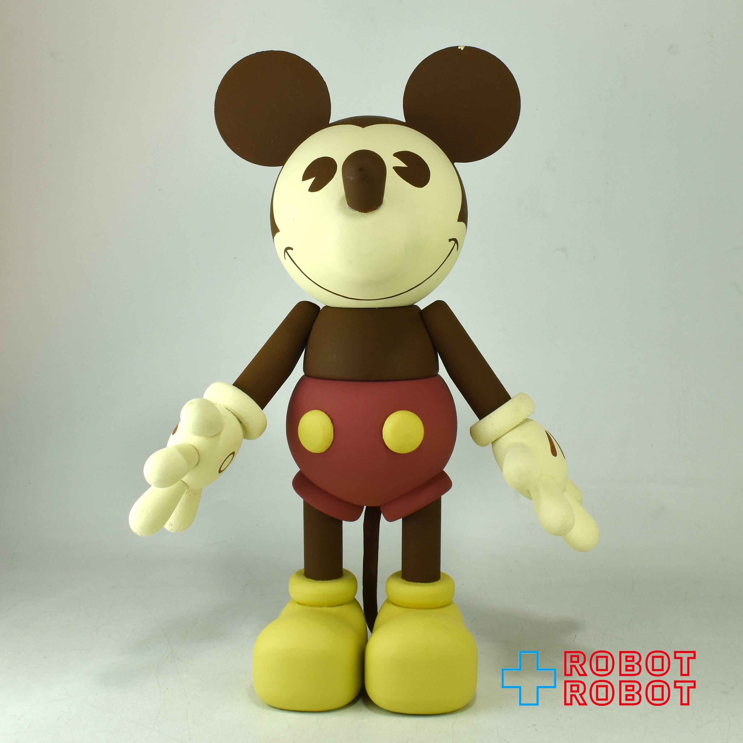 【貴重品】ディズニー　ミッキーマウスミレニアムフィギュア2000年限定500個 TDL 2000年 ミレニアム限定 ミッキーマウス 木製フィギュア 箱入