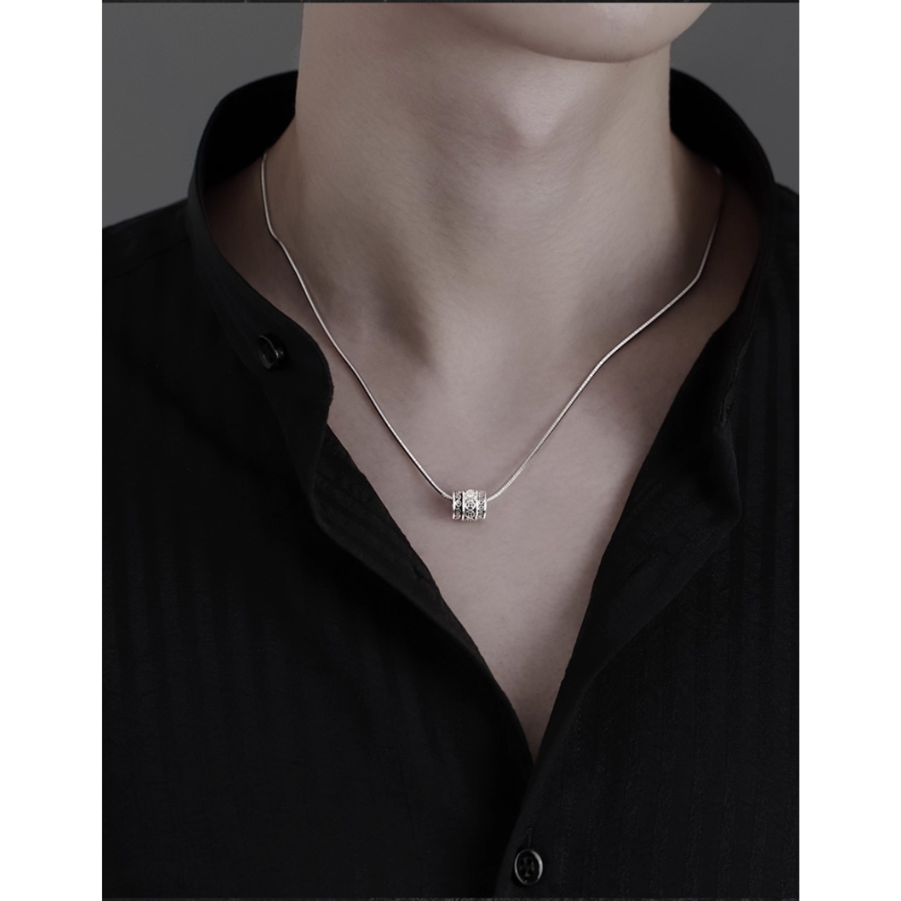 ワンポイント カジュアルネックレス af0403