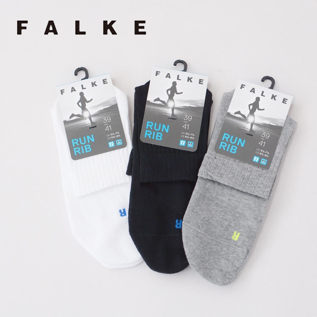 FALKE [ファルケ] Run Rib Short Socks [16624] ランリブ
