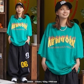 \SALE/◆Fire New York スーパービッグTシャツ◆kr-22044