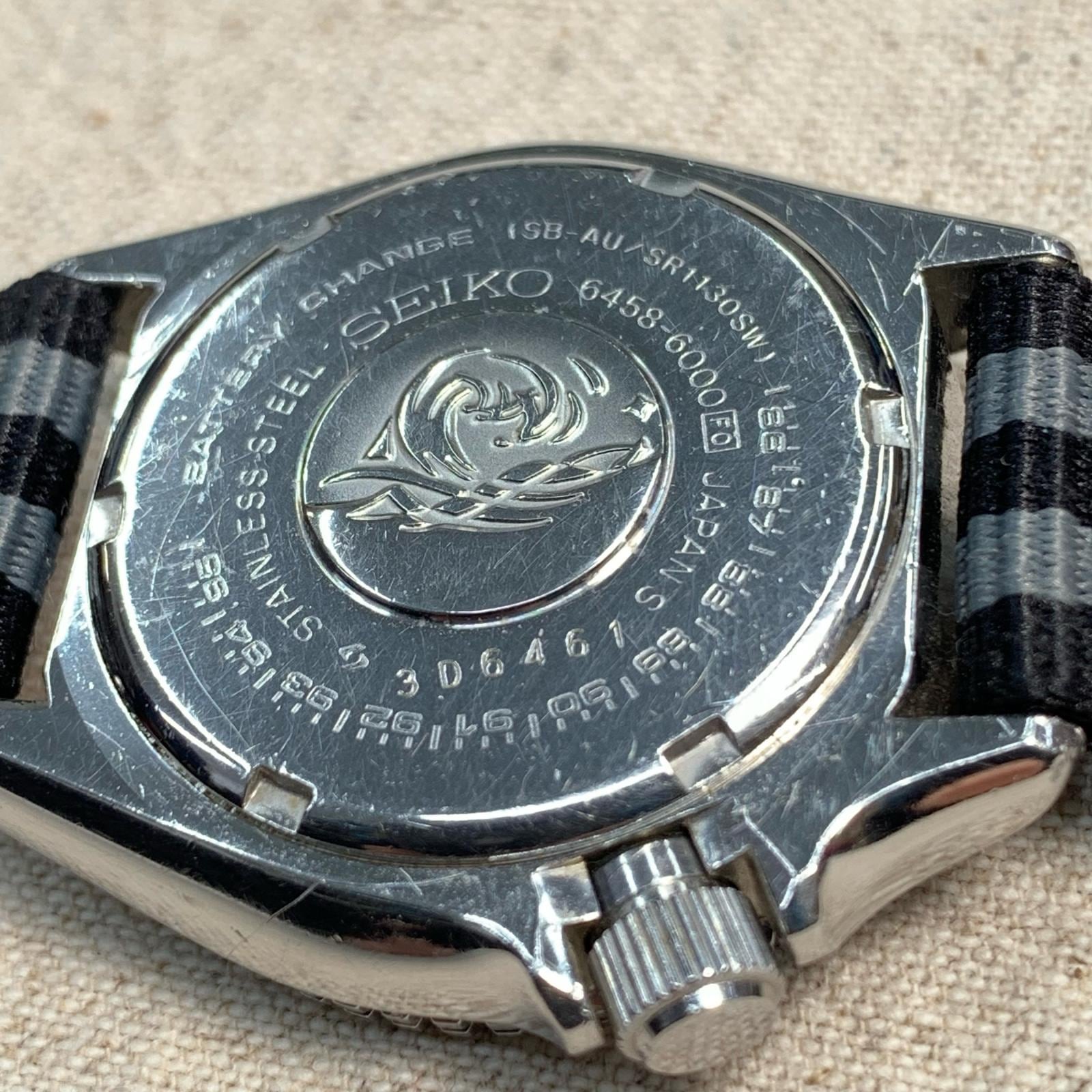 SEIKO セイコー 腕時計 80年代 3針 デイデイト ダイバーズ 150m 6458