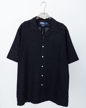 "Polo By Ralph Laurent" open collar short sleeve shirt / COLDWELL