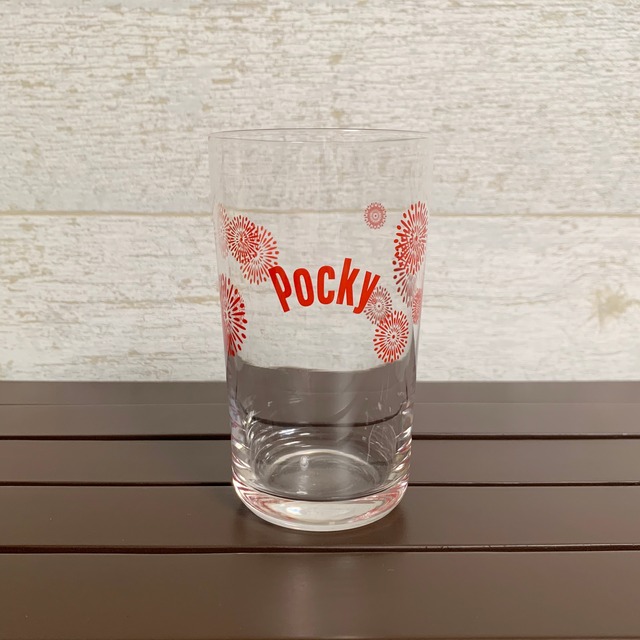 ポッキー　当時物　グラス　レトロポップ